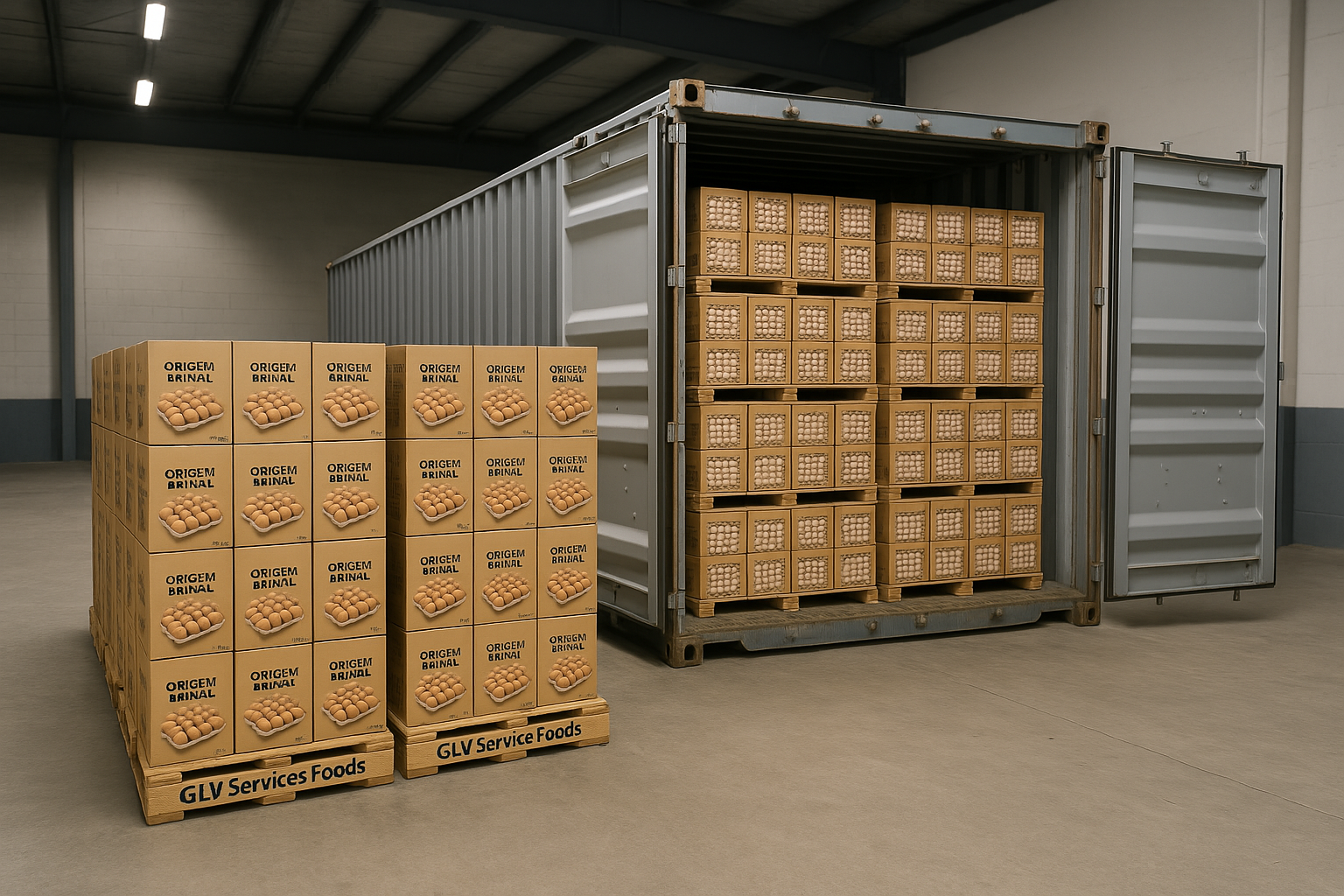 Pallet Huevos